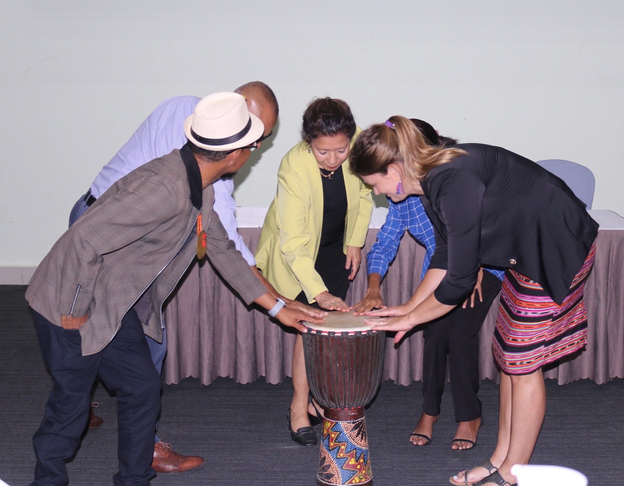 Vise-Ministra MSSI Abertura Enkontru Trimestral no Lansamentu Website